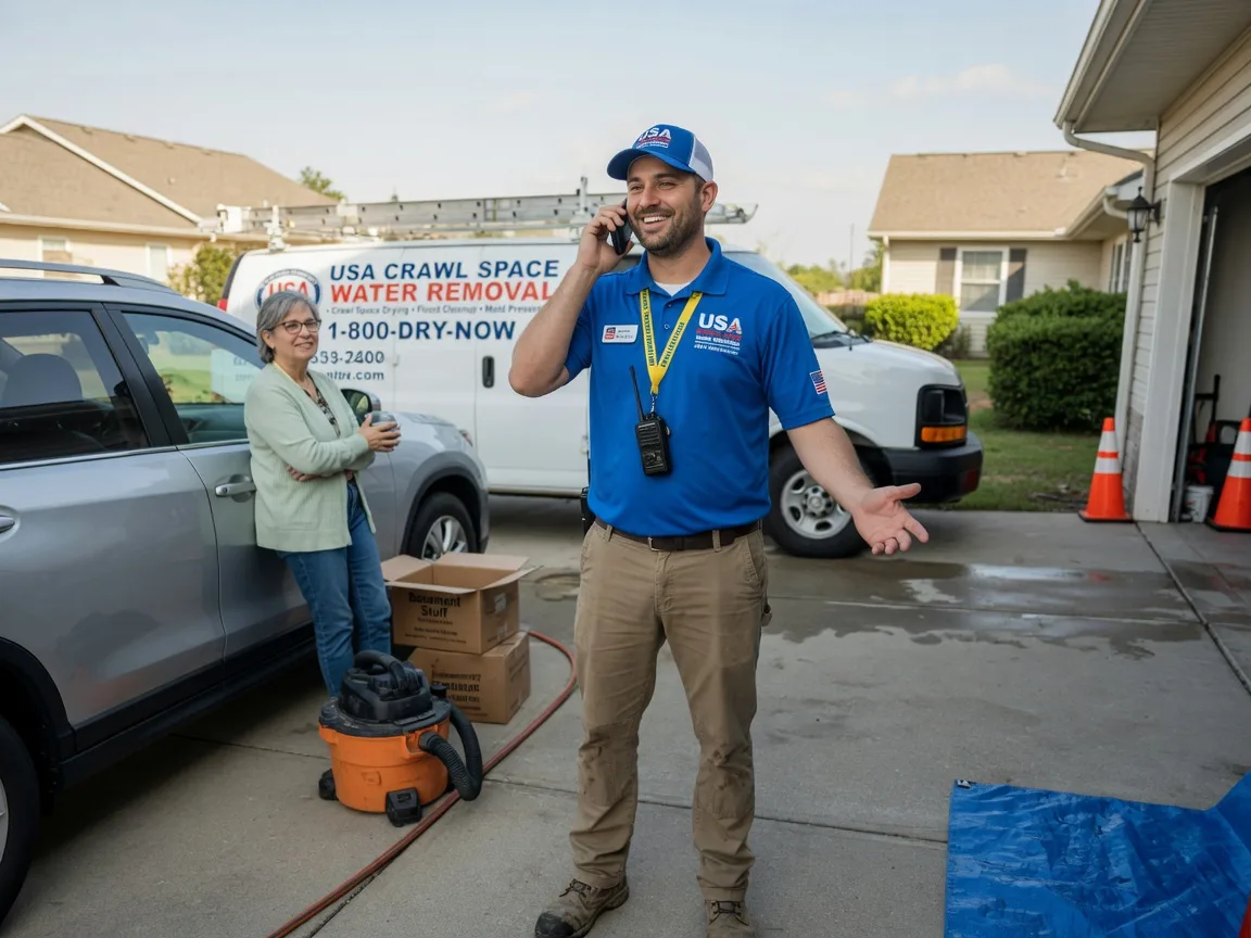 Crawl Space Water Removal Deerfield, MO FAQs